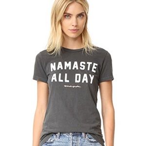 Namaste All Day Concert Tee Black Medium